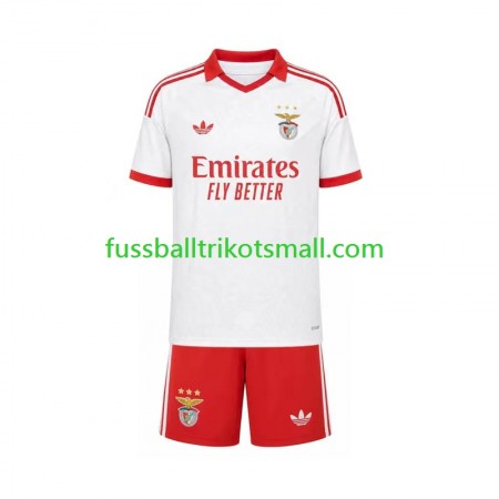 Fußballtrikots Benfica Lissabon Kinder 2026-2027 Kurzarm Auswärts-trikot kaufen